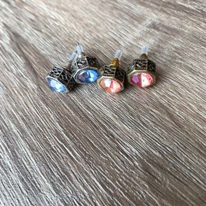 Two Pairs cute boho post earrings